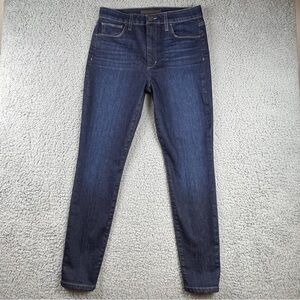 Joe's Jeans High Rise Skinny Ankle Womens Size 27 Dark Wash Stretch